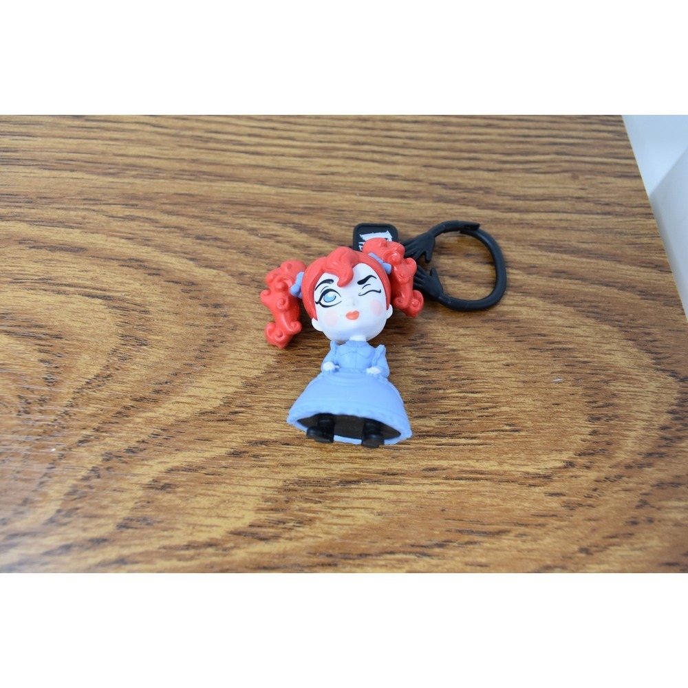 Poppy Playtime Poppy Character Keychain Backpack Bag Clip Red Hair